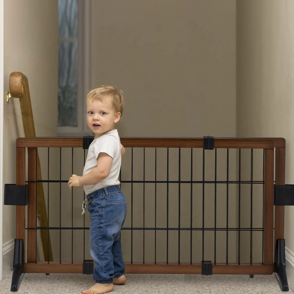 relaxdays Türschutzgitter »Ausziehbares Absperrgitter 51 cm hoch«, Ausziehbar 2 relaxdays Türschutzgitter »Ausziehbares Absperrgitter 51 cm hoch«, Ausziehbar – Bild 2