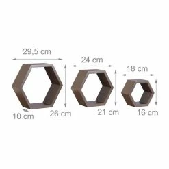 relaxdays Wandregal »Wandregal sechseckig 3er Set M«, Braun Weiß Grün, Weiß Hellblau, Weiß Lila 15 relaxdays Wandregal »Wandregal sechseckig 3er Set M«, Braun Weiß Grün, Weiß Hellblau, Weiß Lila -Deutschland Möbel Verkäufe 2024 00d366d2 f706 5782 8858 21969d5327f4