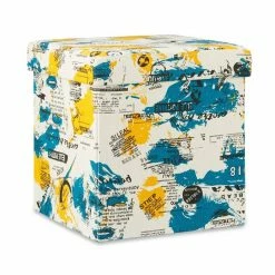 relaxdays Sitzhocker »Faltbarer Sitzhocker mit Stauraum«, A Weiß Schwarz Rot, Weiß Gelb Türkis, Weiß Schwarz -Deutschland Möbel Verkäufe 2024 00f202aa a524 5a58 8ac0 e989027fd29a