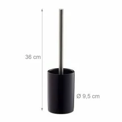 relaxdays Badezimmer-Set »2 x WC-Garnitur Keramik schwarz« -Deutschland Möbel Verkäufe 2024 017adff8 d0d3 59dd bbaa 1a5dbc6dc9b2