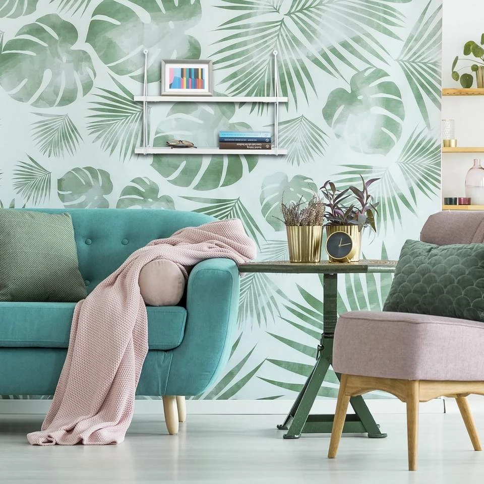 relaxdays Wandregal »Hängeregal für die Wand mit 2 Ablagen«, Weiß Schwarz, Grün, Lila, Weiß 2 relaxdays Wandregal »Hängeregal für die Wand mit 2 Ablagen«, Weiß Schwarz, Grün, Lila, Weiß – Bild 2