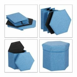 relaxdays Sitzhocker »Sitzhocker mit Stauraum«, Blau Anthrazit, Grau 16 relaxdays Sitzhocker »Sitzhocker mit Stauraum«, Blau Anthrazit, Grau -Deutschland Möbel Verkäufe 2024 02444966 6270 5105 9ce8 067122f4388c