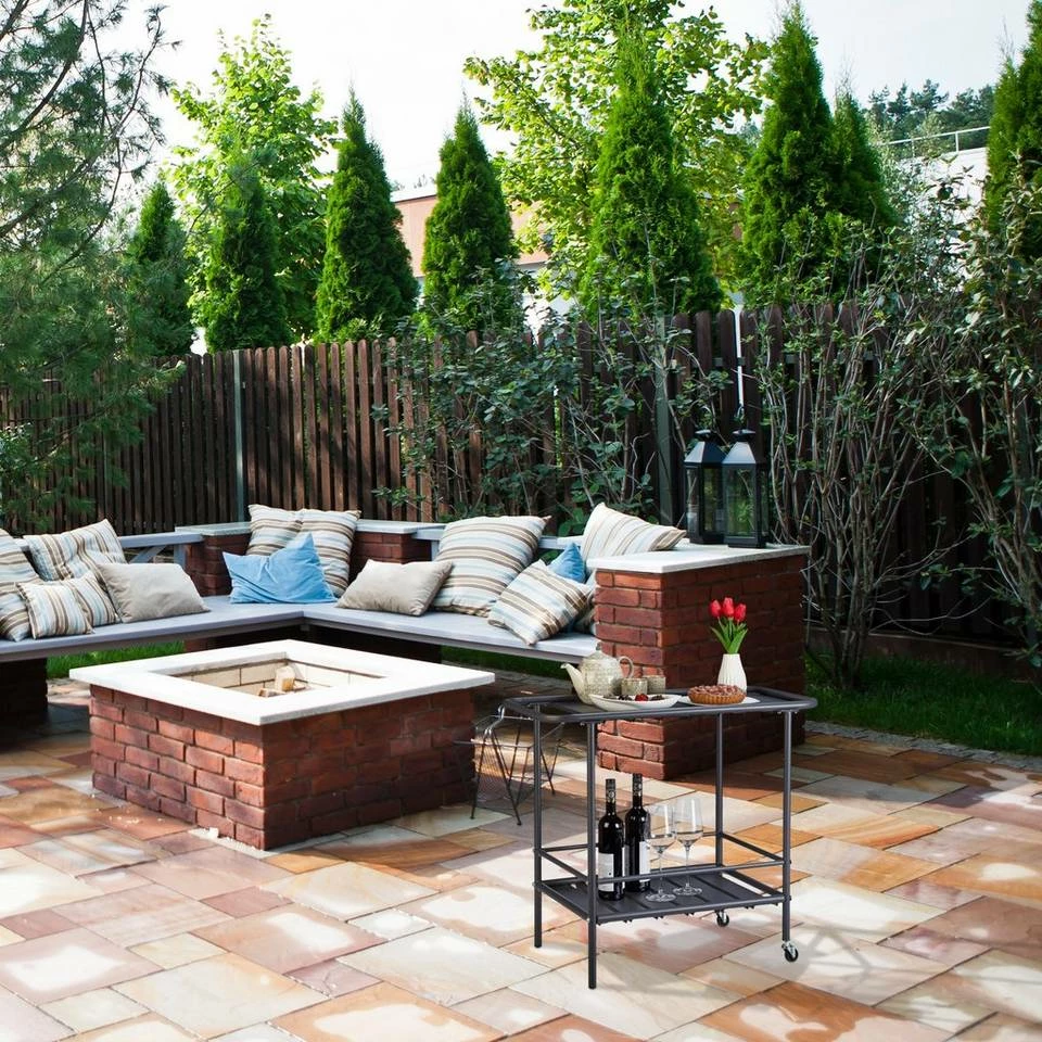 relaxdays Servierwagen »Servierwagen Anthrazit« 2 relaxdays Servierwagen »Servierwagen Anthrazit« – Bild 2