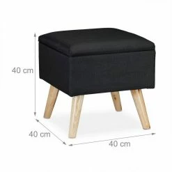 relaxdays Stauraumhocker »Hocker mit Stauraum«, Schwarz Blau Hellbraun, Braun Hellbraun, Grau, Grau Hellbraun -Deutschland Möbel Verkäufe 2024 03c3ccfe fef1 5615 9bfa 3ae5b02bf690