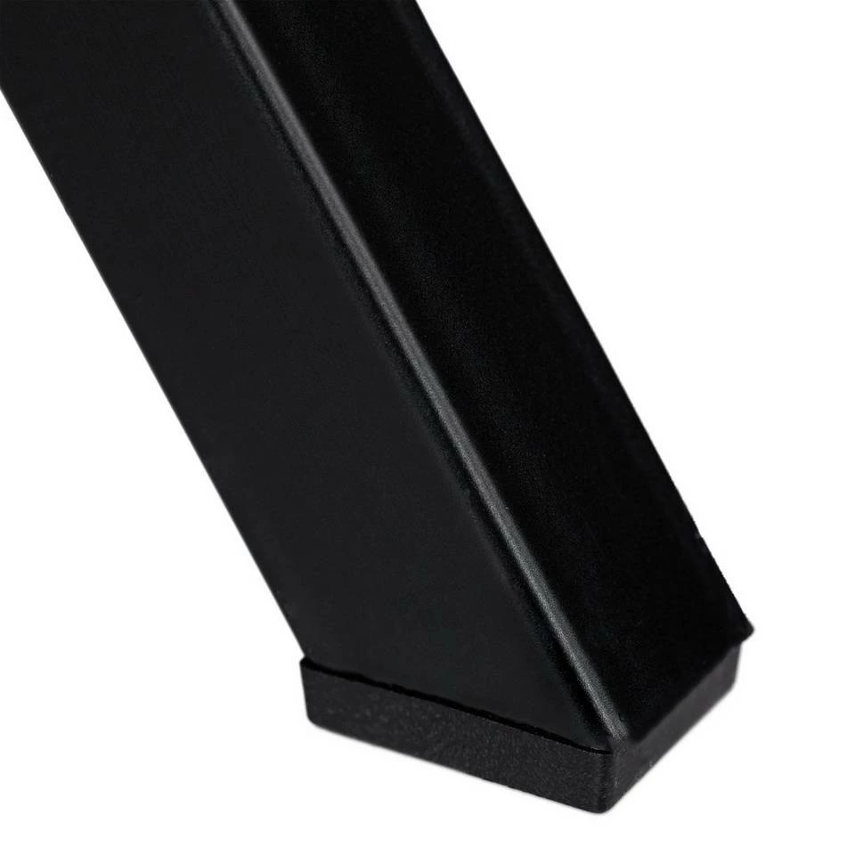 relaxdays Schreibtisch »Schreibtisch Basic«, Schwarz / Schwarz Braun Schwarz, Weiß 8 relaxdays Schreibtisch »Schreibtisch Basic«, Schwarz / Schwarz Braun Schwarz, Weiß – Bild 8