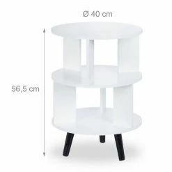 relaxdays Beistelltisch »Runder Beistelltisch weiß« -Deutschland Möbel Verkäufe 2024 046072f5 dbc5 5f3b ac23 9c733f855b4e