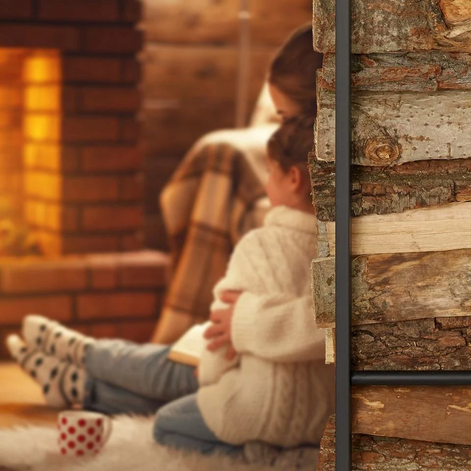 relaxdays Kaminholzregal »Kaminholzregal« 3 relaxdays Kaminholzregal »Kaminholzregal« – Bild 3