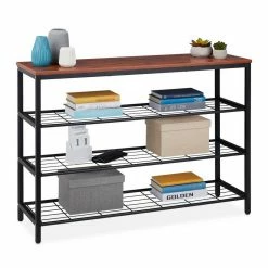 relaxdays Konsolentisch »Konsolentisch mit 4 Ebenen«, Weiß Weiß Schwarz, Braun Schwarz 19 relaxdays Konsolentisch »Konsolentisch mit 4 Ebenen«, Weiß Weiß Schwarz, Braun Schwarz -Deutschland Möbel Verkäufe 2024 05b4fb0f 999d 5ea1 9867 63dea081531f