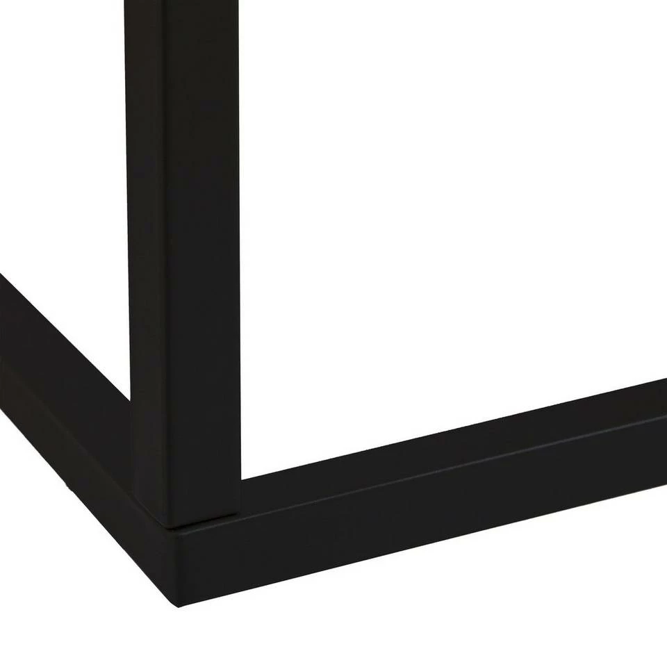 relaxdays Beistelltisch »Schwarzer Beistelltisch mit Tablett« 9 relaxdays Beistelltisch »Schwarzer Beistelltisch mit Tablett« – Bild 9