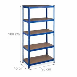 relaxdays Schwerlastregal »Schwerlastregal blau« -Deutschland Möbel Verkäufe 2024 06641566 fda5 5c8f 887e a759aa12b656