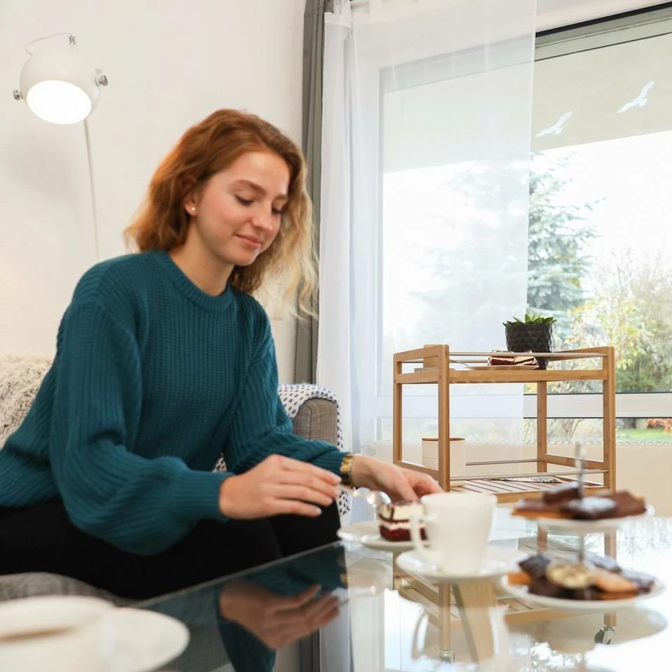 relaxdays Servierwagen »Servierwagen Bambus« 3 relaxdays Servierwagen »Servierwagen Bambus« – Bild 3