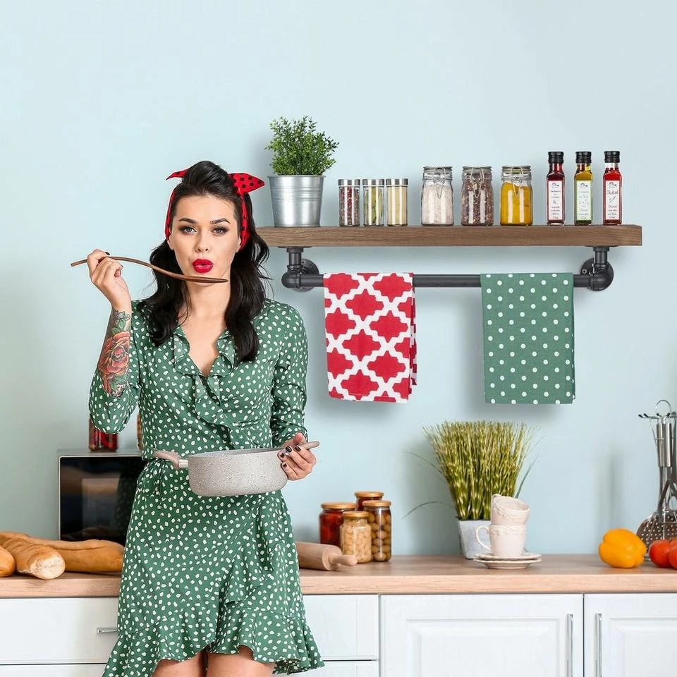 relaxdays Wandregal »Wandregal im Industrial Design« 3 relaxdays Wandregal »Wandregal im Industrial Design« – Bild 3