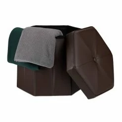 relaxdays Sitzhocker »Faltbarer Sitzhocker sechseckig«, Blau Weiß, Grün, Schwarz, Dunkelbraun -Deutschland Möbel Verkäufe 2024 072b7fb3 095d 5bb8 bee9 dd4a2e70d539