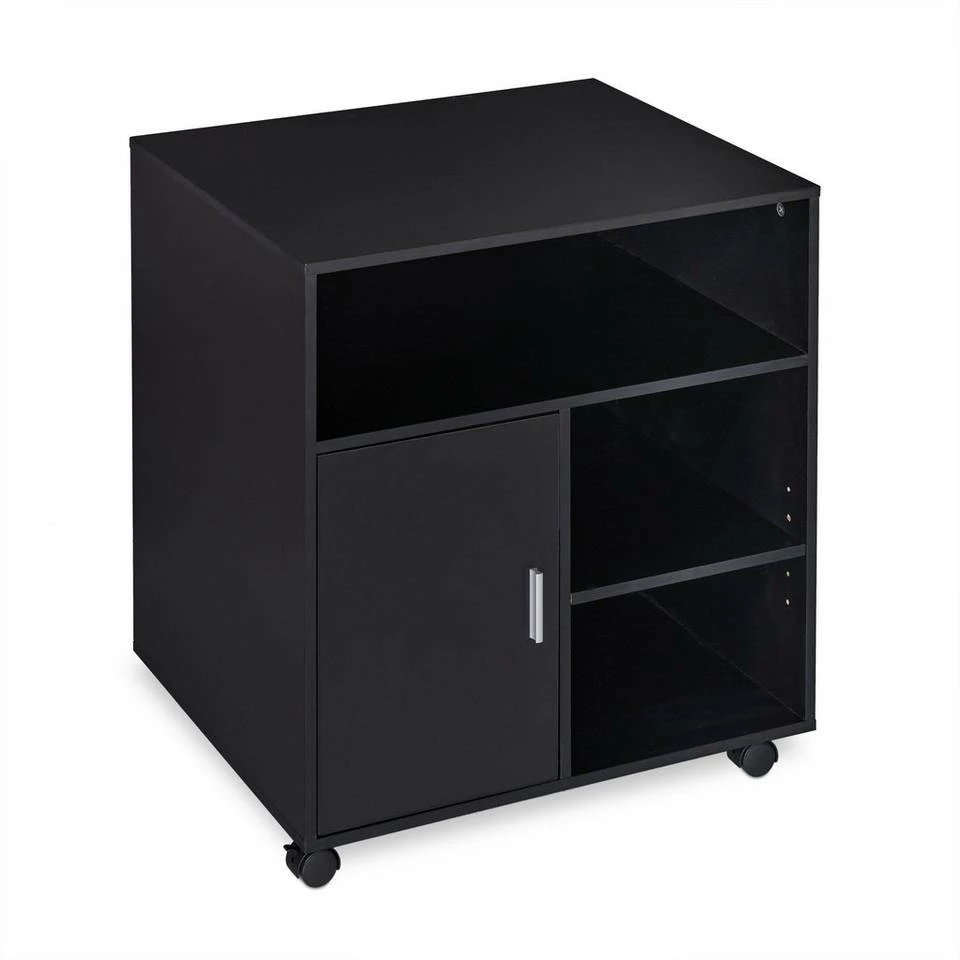 relaxdays Rollcontainer »Rollcontainer in Schwarz« 10 relaxdays Rollcontainer »Rollcontainer in Schwarz« – Bild 10