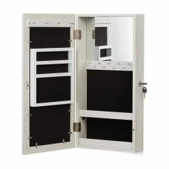 relaxdays Schmuckschrank »Schmuckschrank Hängend mit Spiegel« -Deutschland Möbel Verkäufe 2024 09c1d727 705a 51a1 b9e5 36843e408416