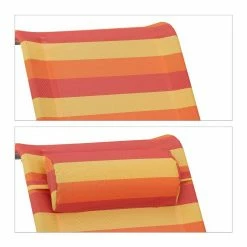 relaxdays Klappstuhl »Klappbarer Liegestuhl mit Nackenkissen« -Deutschland Möbel Verkäufe 2024 09cd2f71 bba0 5f05 8b74 cf53ab33235f