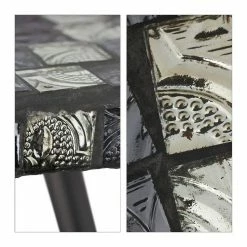 relaxdays Beistelltisch »Beistelltisch Mosaik«, Schwarz-Weiss Schwarz Dunkelblau Braun, Schwarz Gold Dunkelblau, Weiß Silber, Schwarz Silber -Deutschland Möbel Verkäufe 2024 0a2ef2fb b001 5385 824f d4f74ded8154