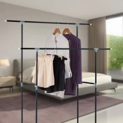 relaxdays Kleiderständer »Doppel Kleiderständer Metall« -Deutschland Möbel Verkäufe 2024 0c377ce4 b632 56ab b92d 12137204e9c2