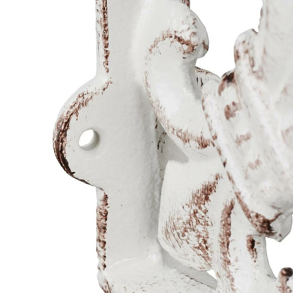 relaxdays Wandregalhalter »Regalwinkel Gusseisen antik 2er Set«, Weiß Weiß, Schwarz, Braun, Braun Gold 6 relaxdays Wandregalhalter »Regalwinkel Gusseisen antik 2er Set«, Weiß Weiß, Schwarz, Braun, Braun Gold – Bild 6