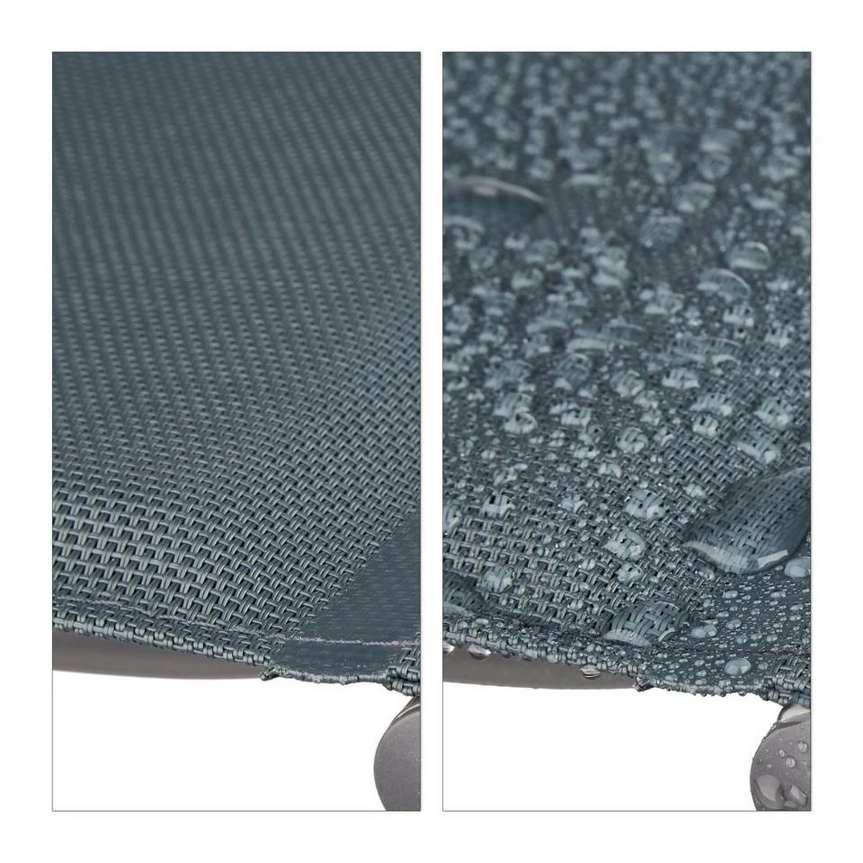 relaxdays Klappstuhl »Aluminium Klapphocker gepolstert«, Anthrazit Anthrazit Beige 7 relaxdays Klappstuhl »Aluminium Klapphocker gepolstert«, Anthrazit Anthrazit Beige – Bild 7