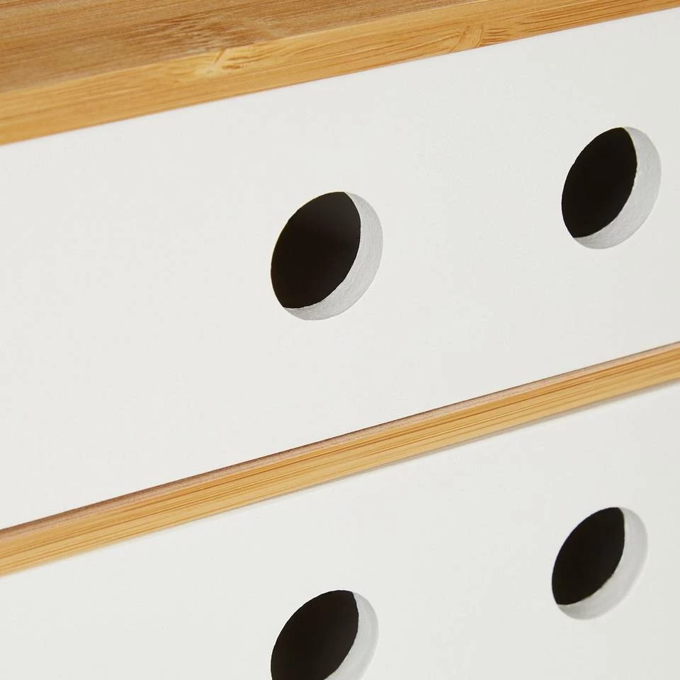 relaxdays Schreibtischaufsatz »Schreibtisch Organizer 2 Schubladen«, Weiß 7 relaxdays Schreibtischaufsatz »Schreibtisch Organizer 2 Schubladen«, Weiß – Bild 7