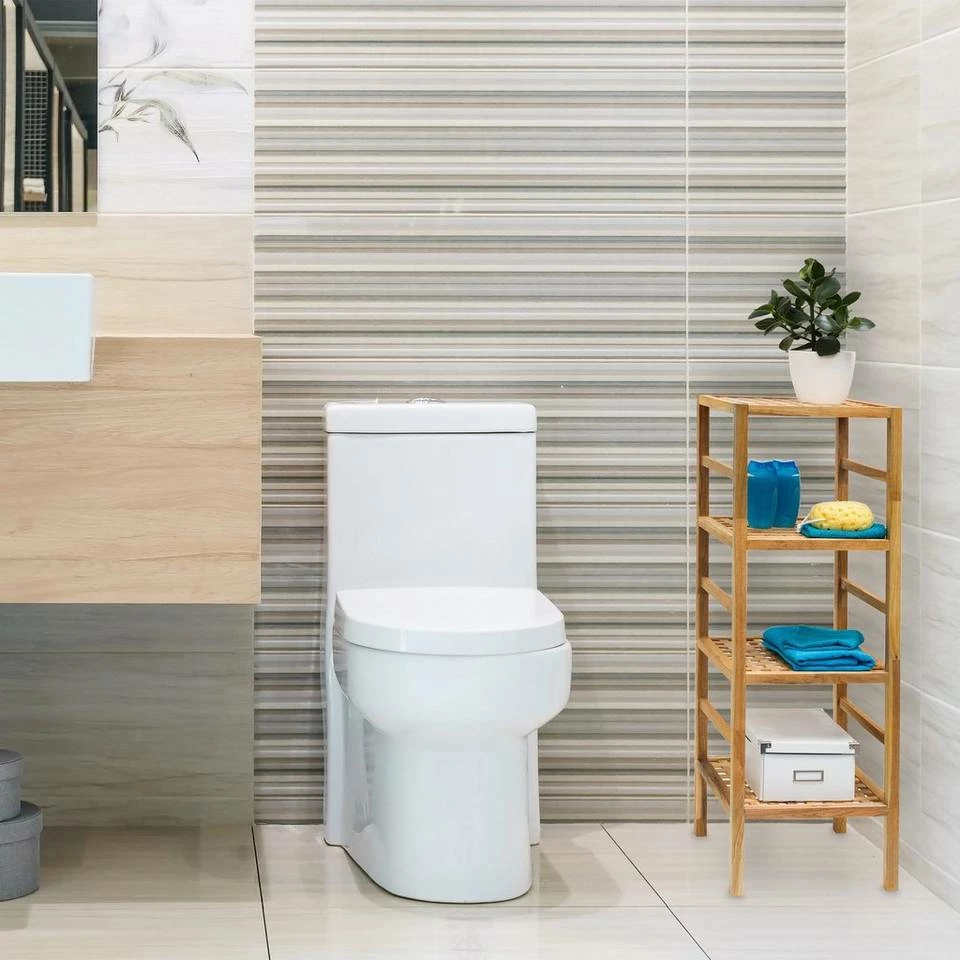 relaxdays Badregal »Walnuss Badregal verschiedene Größen«, 3 5 relaxdays Badregal »Walnuss Badregal verschiedene Größen«, 3 – Bild 5