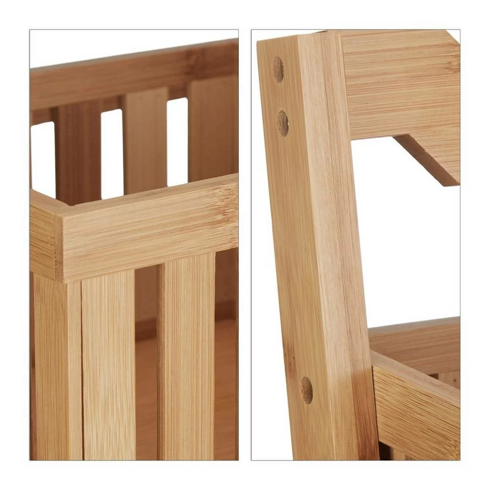 relaxdays Badregal »Badregal Bambus 3 Körbe« 6 relaxdays Badregal »Badregal Bambus 3 Körbe« – Bild 6