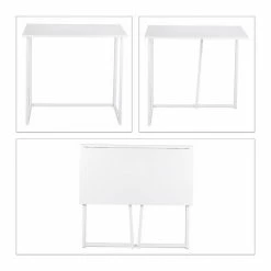 relaxdays Schreibtisch »Schreibtisch klappbar«, Weiß / Weiß Braun Schwarz, Schwarz, Wei&szlig; -Deutschland Möbel Verkäufe 2024 0e4c826f 1709 59d3 8215 787e38d0885f