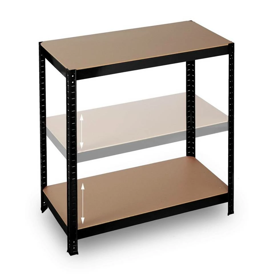 relaxdays Schwerlastregal »Schwerlastregal schwarz« 7 relaxdays Schwerlastregal »Schwerlastregal schwarz« – Bild 7