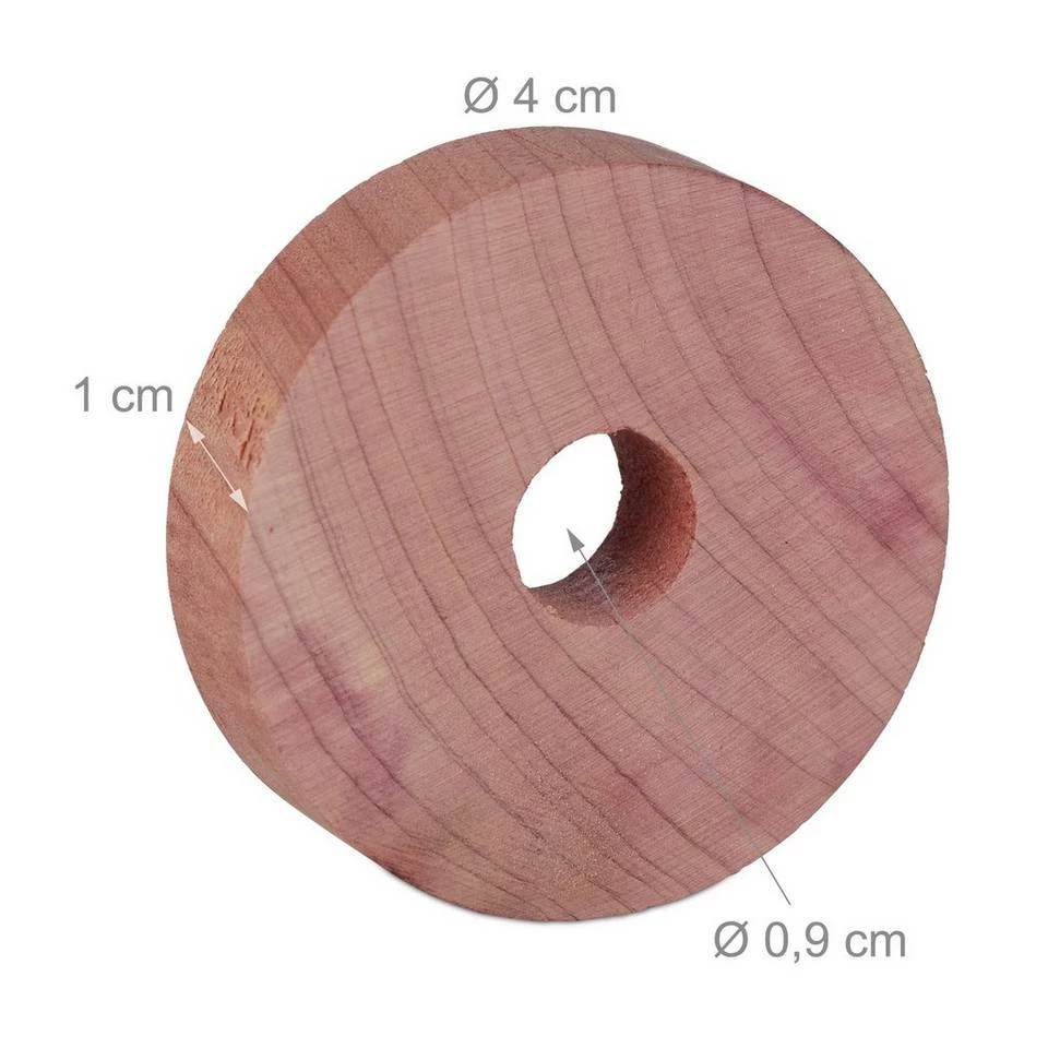relaxdays Kleiderschrank »100 x Mottenschutz aus Zedernholz« 4 relaxdays Kleiderschrank »100 x Mottenschutz aus Zedernholz« – Bild 4