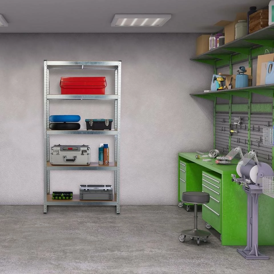 relaxdays Schwerlastregal »Schwerlastregal verzinkt« 2 relaxdays Schwerlastregal »Schwerlastregal verzinkt« – Bild 2