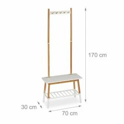 relaxdays Garderobenständer »Garderobenständer weiß« -Deutschland Möbel Verkäufe 2024 10228d95 1552 578c 9852 c7214b94594b