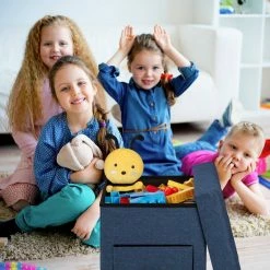 relaxdays Stauraumhocker »Blauer Sitzhocker mit Stauraum« -Deutschland Möbel Verkäufe 2024 116fae1c 6386 5732 a268 6bbda1391059