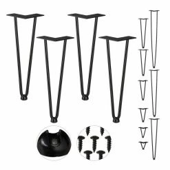 relaxdays Tischbein »4er Set Hairpin Legs mit 2 Streben«, 10 cm - 2 Stangen -Deutschland Möbel Verkäufe 2024 11b6005e 99e4 5295 9249 0824e8e6cf55
