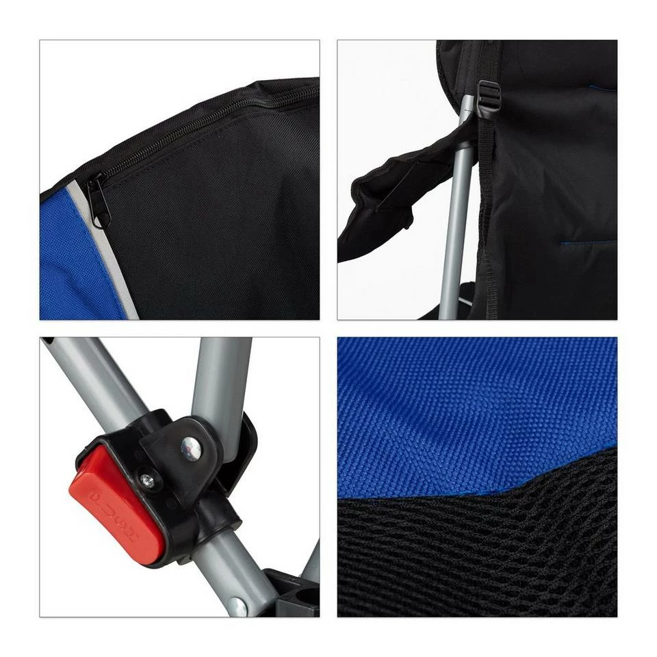 relaxdays Campingstuhl »Campingstuhl faltbar mit Polsterung« 8 relaxdays Campingstuhl »Campingstuhl faltbar mit Polsterung« – Bild 8