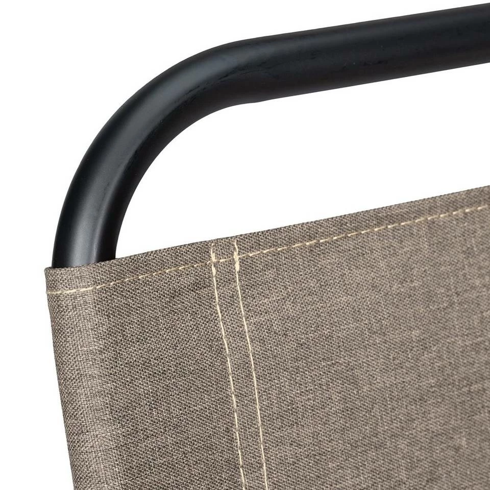 relaxdays Campinghocker »Beiger Campinghocker mit Lehne« 7 relaxdays Campinghocker »Beiger Campinghocker mit Lehne« – Bild 7