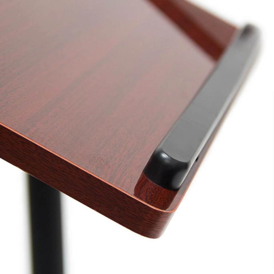 relaxdays Schreibtisch »Laptoptisch höhenverstellbar Holz«, Rot Dunkelbraun Schwarz, Braun Schwarz, Hellbraun Schwarz 8 relaxdays Schreibtisch »Laptoptisch höhenverstellbar Holz«, Rot Dunkelbraun Schwarz, Braun Schwarz, Hellbraun Schwarz – Bild 8