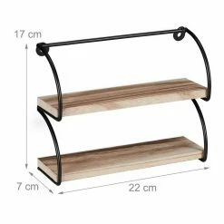 relaxdays Wandregal »Wandregal Industrial 2 Ablagen« 11 relaxdays Wandregal »Wandregal Industrial 2 Ablagen« -Deutschland Möbel Verkäufe 2024 138d49bf c603 5f87 a17e 4230c57436ba