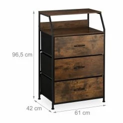 relaxdays Kommode »Kommode 3 Schubladen« -Deutschland Möbel Verkäufe 2024 1399ba33 6ad6 5c1f 9f63 d82e56f31823