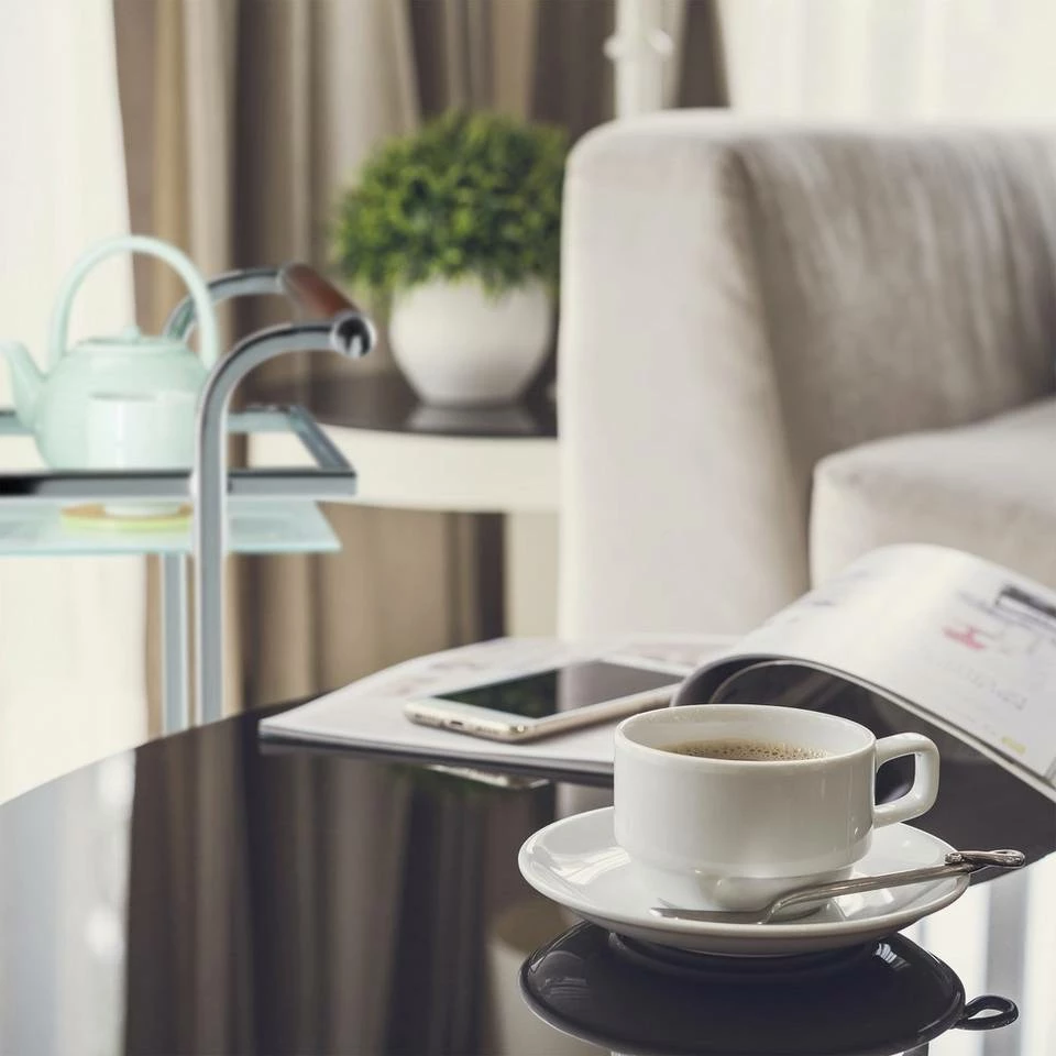 relaxdays Servierwagen »Servierwagen Milchglas« 5 relaxdays Servierwagen »Servierwagen Milchglas« – Bild 5