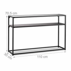 relaxdays Konsolentisch »Schwarzer Konsolentisch mit Glasplatte« 12 relaxdays Konsolentisch »Schwarzer Konsolentisch mit Glasplatte« -Deutschland Möbel Verkäufe 2024 14d70408 9a82 5c31 b8cb a0eeaf7ad0bd