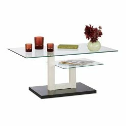 relaxdays Couchtisch »Couchtisch Glas«