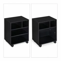 relaxdays Rollcontainer »Schwarzer Rollcontainer« -Deutschland Möbel Verkäufe 2024 16598b43 dd21 58dd 95a0 524311770636