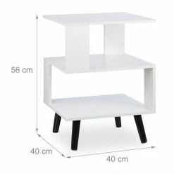 relaxdays Beistelltisch »Weißer Beistelltisch eckig« -Deutschland Möbel Verkäufe 2024 16a7637d 1d3f 51f1 b02e c75c4f8b2d67