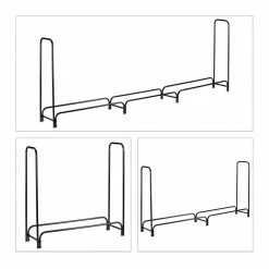 relaxdays Kaminholzregal »Großes Kaminholzregal aus Metall«, BxTxH:38.5x370x122 cm -Deutschland Möbel Verkäufe 2024 178a1ef4 b331 53d4 9135 cf88b096fca9