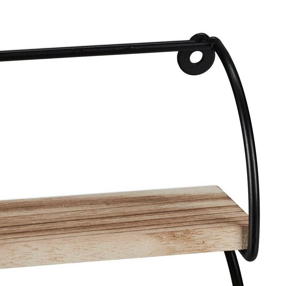 relaxdays Wandregal »Wandregal Industrial 2 Ablagen« 7 relaxdays Wandregal »Wandregal Industrial 2 Ablagen« – Bild 7