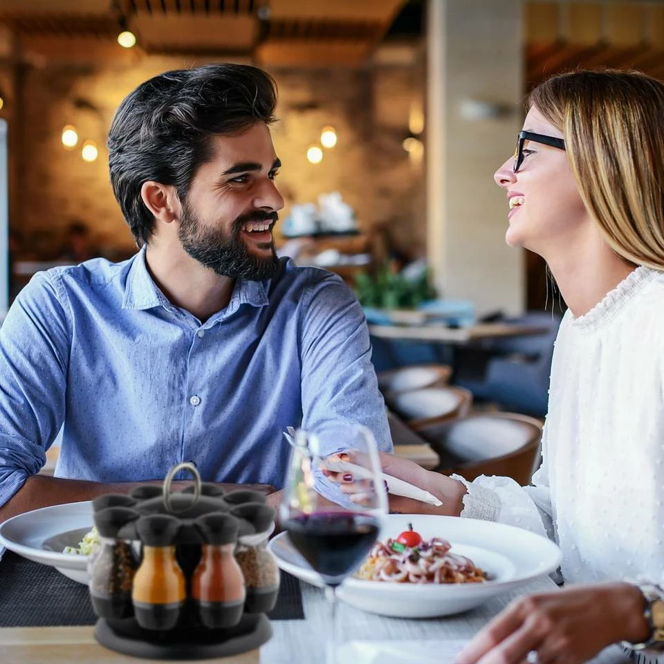 relaxdays Gewürzkarussell »Gewürzkarussell mit 8 Gläsern« 5 relaxdays Gewürzkarussell »Gewürzkarussell mit 8 Gläsern« – Bild 5