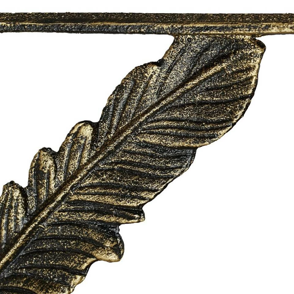 relaxdays Wandregalhalter »8 x Regalwinkel Gusseisen Feder bronze« 8 relaxdays Wandregalhalter »8 x Regalwinkel Gusseisen Feder bronze« – Bild 8