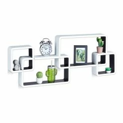 relaxdays Regalwürfel »Dekoregal Cubes«, Weiß-Blau Wei&szlig; Schwarz, Wei&szlig; Lila, Schwarz, Braun -Deutschland Möbel Verkäufe 2024 19289250 982f 59e5 bca3 0d6678102c93