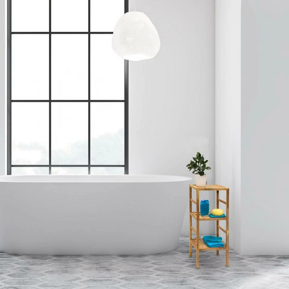 relaxdays Badregal »Walnuss Badregal verschiedene Größen«, 3 2 relaxdays Badregal »Walnuss Badregal verschiedene Größen«, 3 – Bild 2